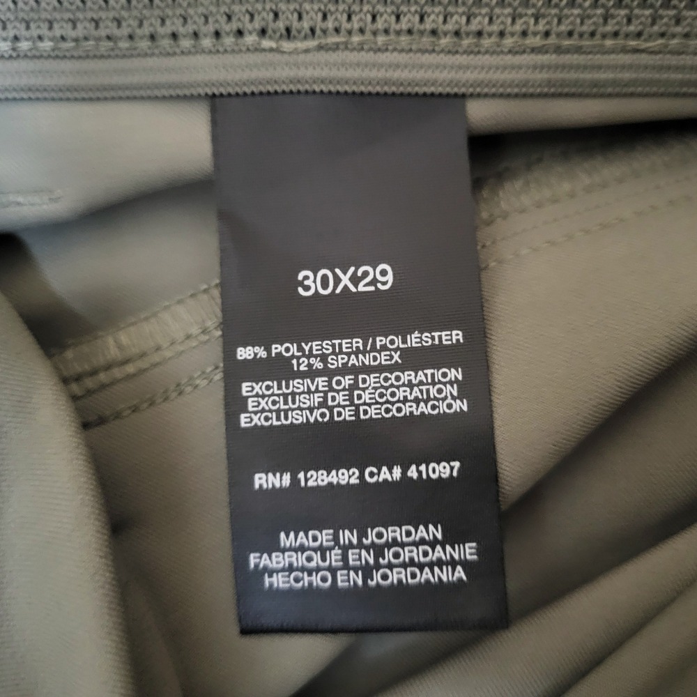 Greg Norman Mens Ultimate 5 Pocket Pant Green Stretch ML75 30x29 1845982 NEW - Picture 6 of 8
